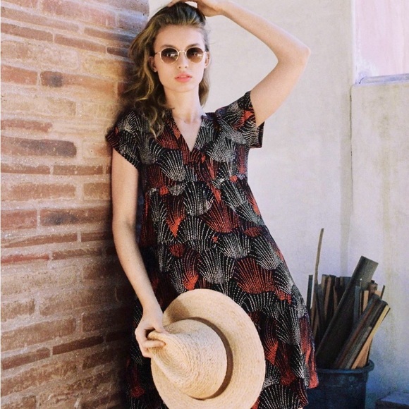 Anthropologie - Maeve Three Tear - Medium Harper Tunic Dress - Picture 10 of 11